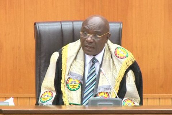 Speaker of parliament, Doe Adjaho
