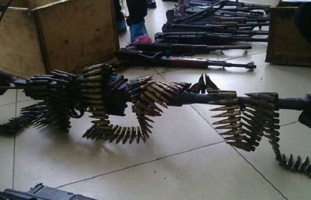 Busted! As large Cargo Of Smuggled Arms From Ghana To US Gets Intercepted