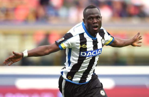 Ghanaian midfielder Agyemang Badu extends contract with Udinese Calcio until 2020