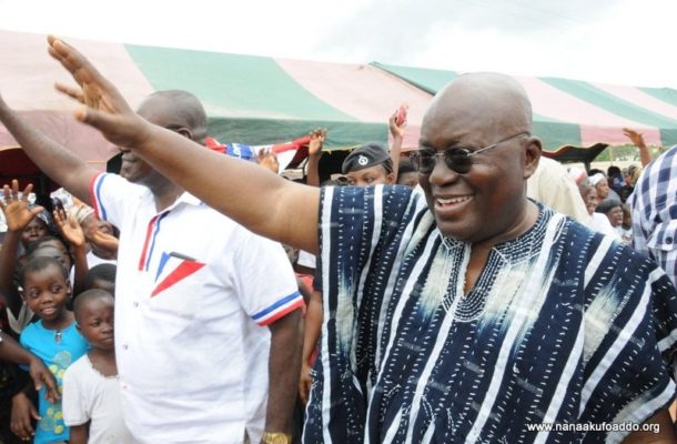 UE/R: Akufo-Addo takes campaign to NDC strongholds
