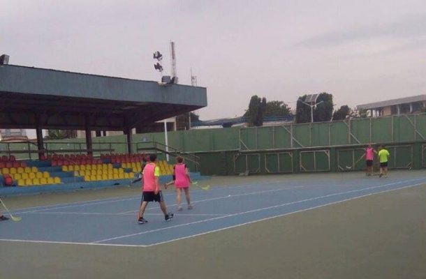 Ghana National Tennis Court Now Turn Hockey Pitch