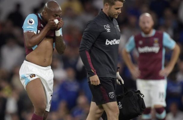 Big Blow As Dede Ayew Ruled Out For Four Months After Injury In Debut Game