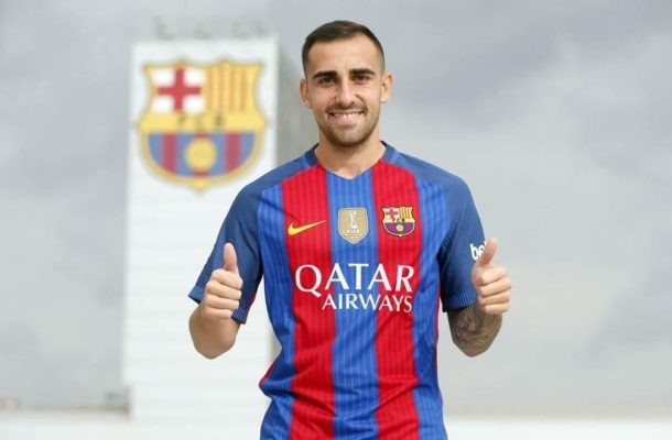 Paco Alcácer signs for FC Barcelona