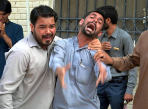Graphic Photos: At least 42 killed in suicide bombing at a civil hospital in Pakistan