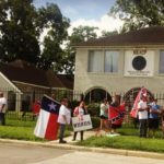 Tensions on the rise in Houston's Third Ward as ‘White Lives Matter’ protesters set up in front of Houston's NAACP headquarters