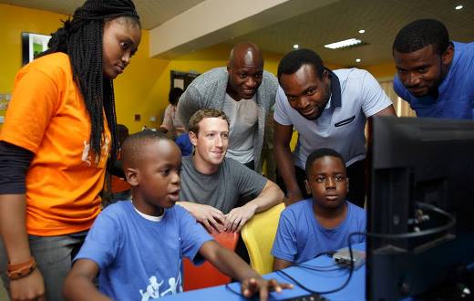 Facebook’s Zuckerberg meets Lagos startups in first Nigeria trip