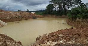Two feared dead after galamsey pit caves in