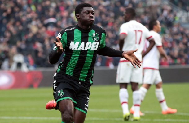 Fiorentina is 5 million euros apart from Sassuolo's valuation of Alfred Ducan