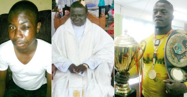 Former Ghana’s strongest man arrested for stabbing priest