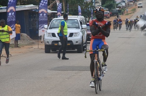 Anthony Boakye wins Cowbell Cycling