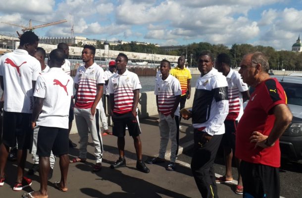 Black Stars players back to various clubs after Russia game