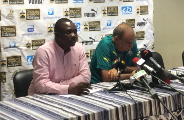 Presser: Black Stars coach Grant briefs the Press ahead of Rwanda tie