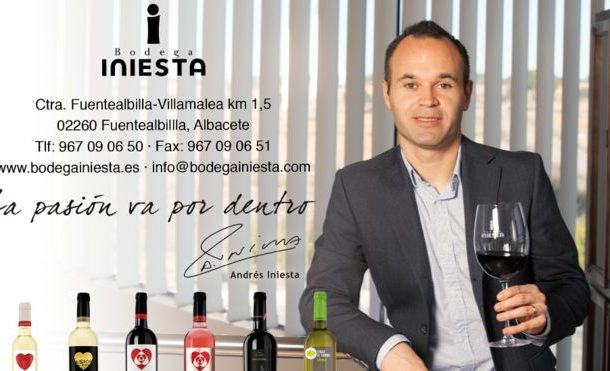 Barcelona star Iniesta seeks winning wine formula