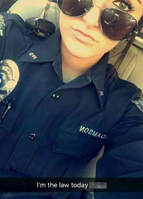 Female Pennsylvania police officer fired for writing racial slur on Snapchat while wearing police uniform