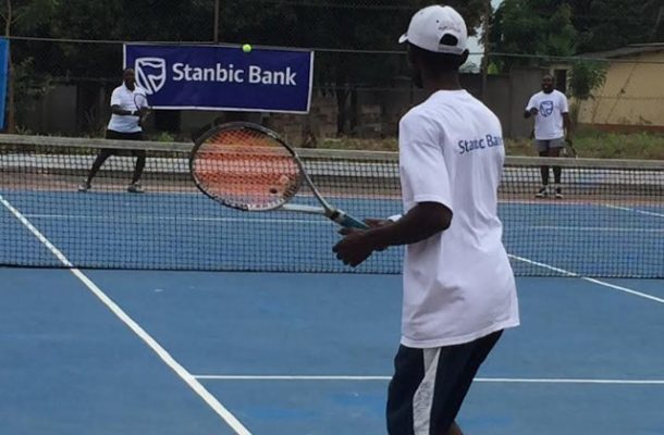 Stanbic Bank supports Asogli tennis club