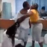 VIDEO: Wife and mistress tear each other apart over husband/lover in a hospital