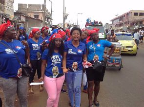 Suhum NPP Loyal Ladies roughed up by 'NDC youths'