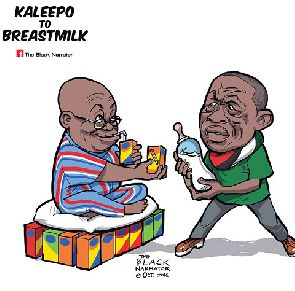 Cartoon: Kaleepo to breast milk