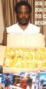 Photos: Drug trafficker tricks innocent passenger into carrying box of Indomie noodles with drugs at Enugu Airport