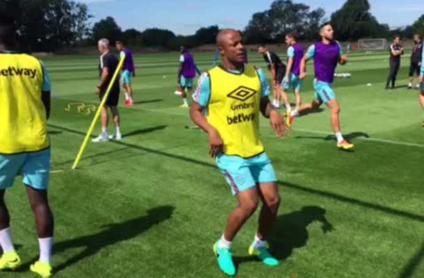 Fit-again Ghana star Andre Ayew grateful to West Ham United fans