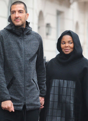 Janet Jackson steps out fully covered up with her husband Wissam Al Mana in London (photos)