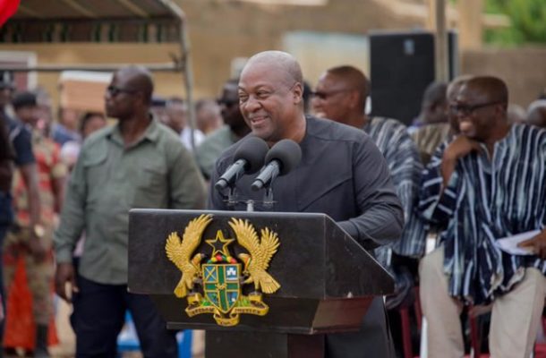 'I am building what Akufo-Addo is dreaming about building' - Mahama