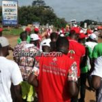 NDC Sunyani West candidate leads supporters in health walk [Photos]