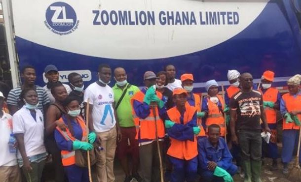 GIMPA SRC partners Zoomlion clean up Dome Market
