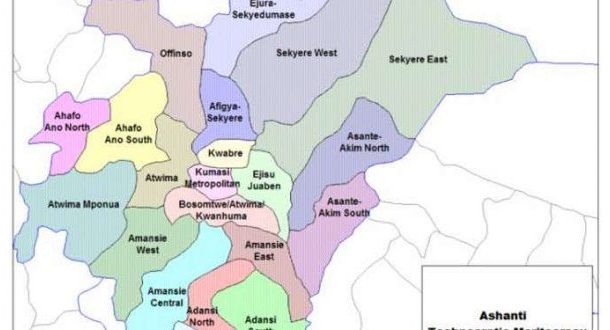 Full list of new districts, elevated ones