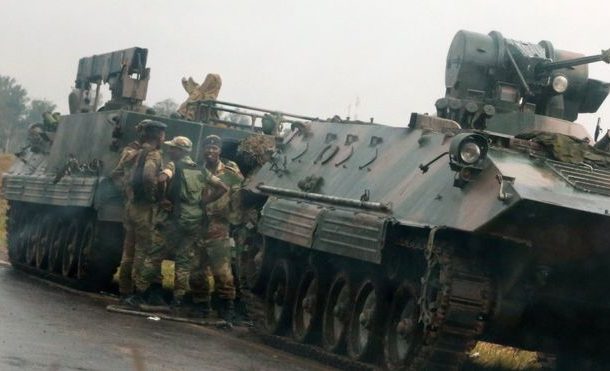 Soldiers 'take over Zimbabwe broadcaster'