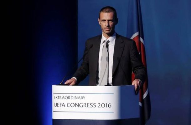 UEFA President joins Players in salary pledge charity