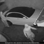 Shocking footage shows thieves stealing a car without needing the keys