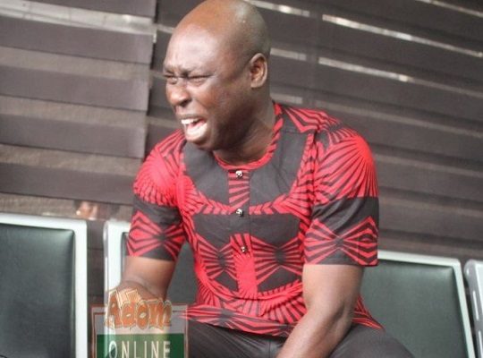 Watch video: SP Kofi Sarpong cries uncontrollably over KABA's death
