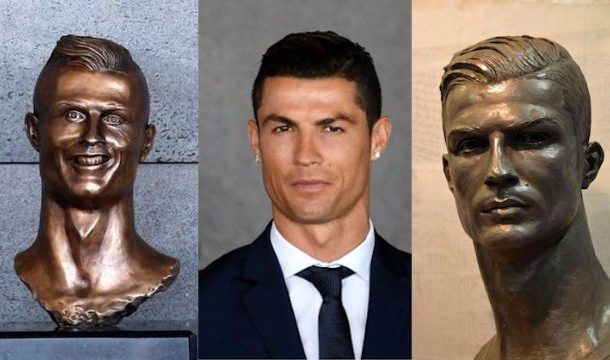 Cristiano Ronaldo finally gets realistic statue