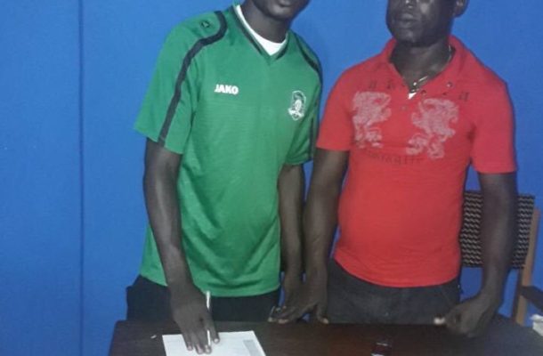 Aduana Stars sign Uba Ilama from Congolese side Aspe Fc