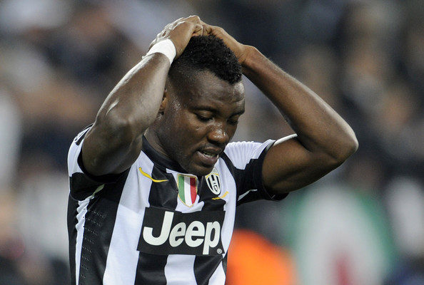 Kwadwo Asamoah an unused substitute in Juventus 3-1 win against Verona