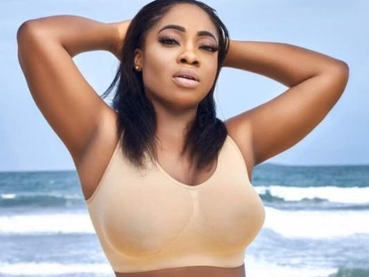 Moesha Boduong goes braless in sexy new photo