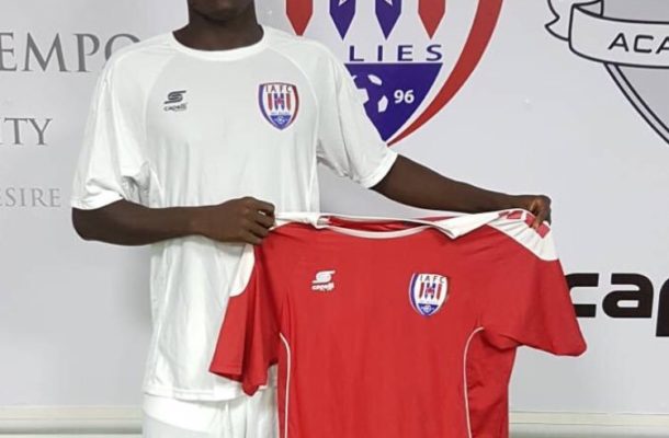Michel Otu: “I’m hungry to do well here”- Inter Allies new boy relishing new challenge
