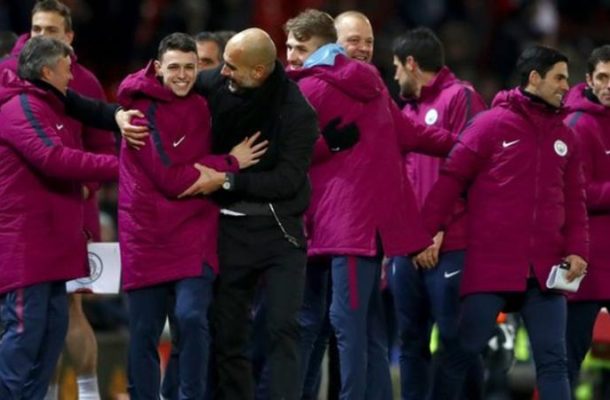 Manchester derby: City celebrations not to blame for 'hilarious' row, says Ian Wright
