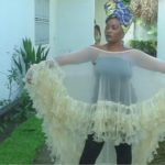 Condom clothing designer in the DR Congo promotes HIV awareness