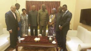 Mahama meets Liberian presidential candidates ahead of rerun |Photos