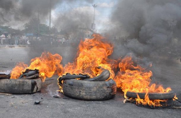 Don't burn tyres on 31st night - NADMO warns