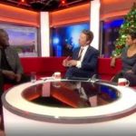 Viewers shocked as BBC accidentally shows footage of a man waving a large sex toy during interview