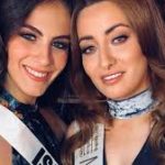 Family of Iraqi beauty queen 'forced to flee country after she took a selfie with Miss Israel'