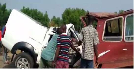 VIDEO: Police officer, GCB driver crashed to death