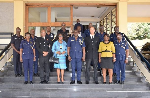 UK Police delegation in Ghana for collaboration with Ghana Police Service