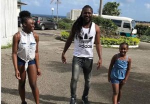 PHOTOS: Samini takes daughters to Jamaica