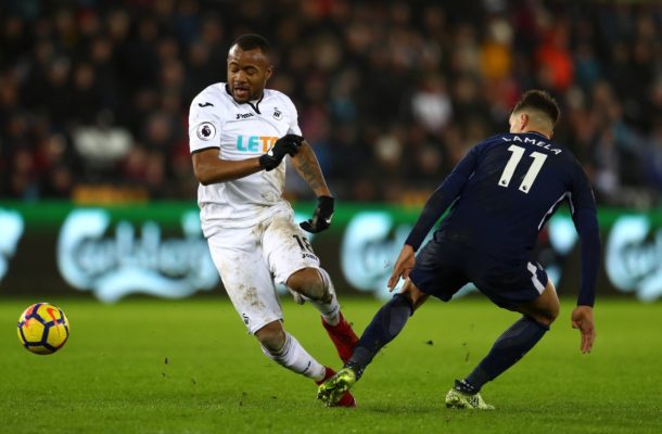 Jordan Ayew features as Swansea lose first game under new boss