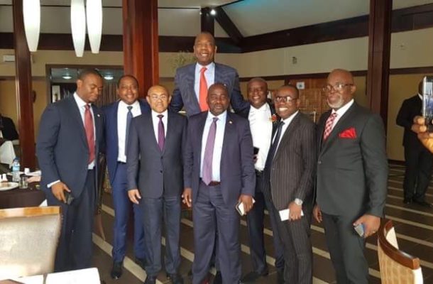 Ahmad,Nyantekyi lead powerful CAF delegation in Liberia for Weah inauguration