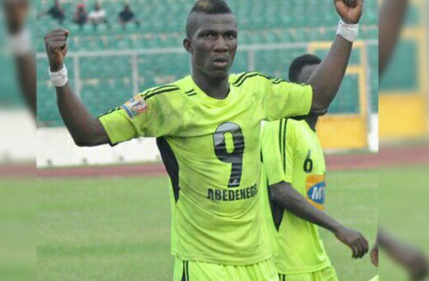 Striker Abednego Tetteh declares himself ready for Black stars